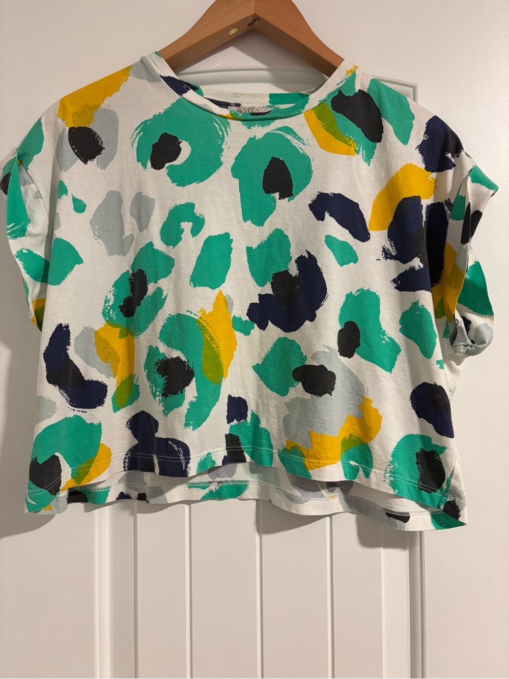 Zara Women’s Colorful Top Small